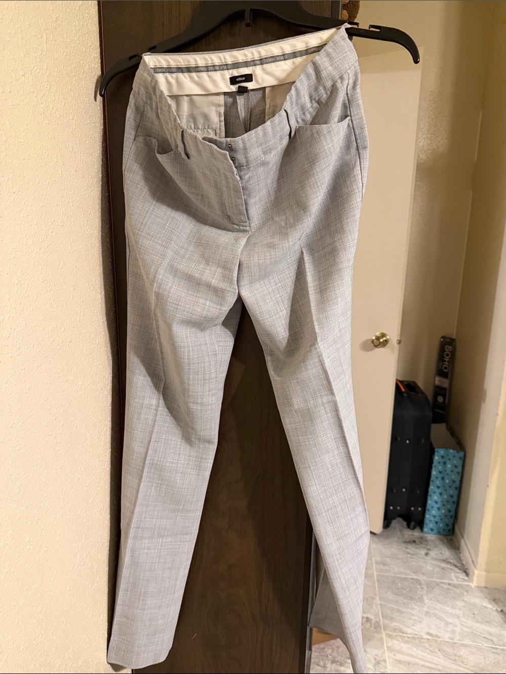 Light Gray women’s Dress Pants - Express